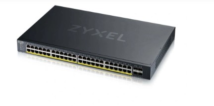 Коммутатор Smart L3 Lite PoE+ Zyxel NebulaFlex XGS1935-52HP