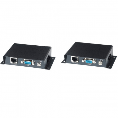 Комплект TTP111VGA: приемник и передатчик для передачи VGA сигнала по витой паре STP или UTP CAT5 Комплект TTP111VGA: приемник и передатчик для передачи VGA сигнала по витой паре STP или UTP CAT5