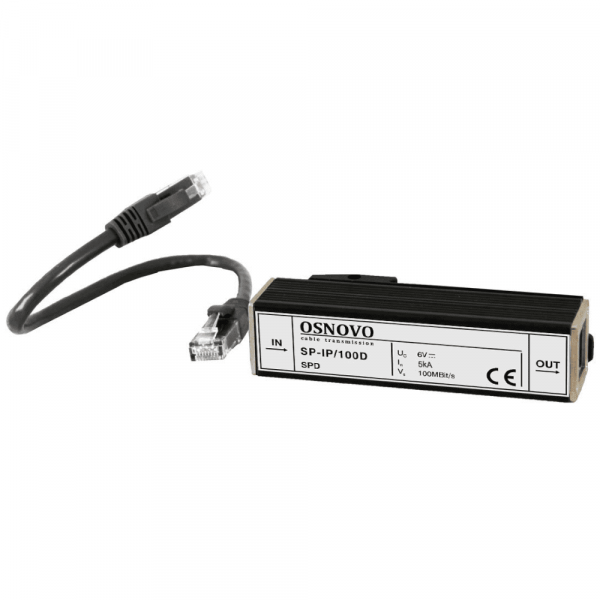 Устройство грозозащиты Osnovo SP-IP/100D Устройство грозозащиты Osnovo SP-IP/100D