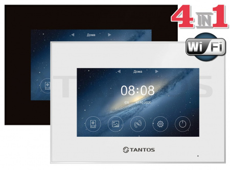 Монитор видеодомофона Marilyn HD Wi-Fi IPS (White)
